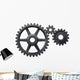 three cogwheels Wall Decal