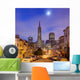 San Francisco at night. Wall Mural