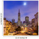 San Francisco at night. Wall Mural