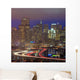 San Francisco Cityscape Night Wall Mural