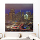 San Francisco Cityscape Night Wall Mural