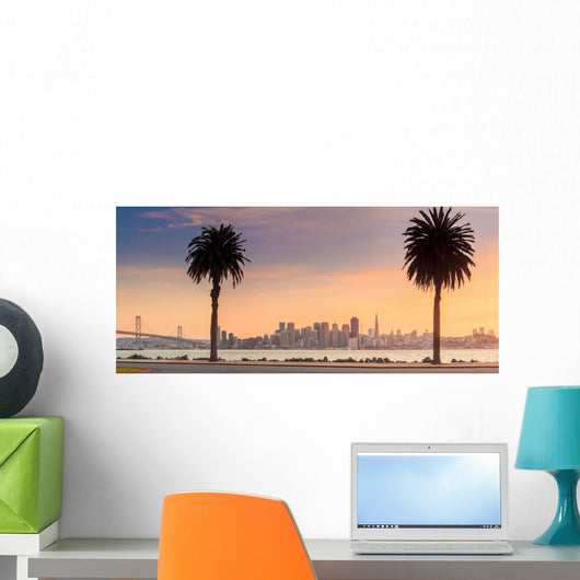 San Francisco and Bay Wall Mural