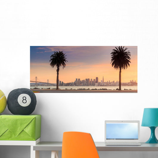 San Francisco and Bay Wall Mural