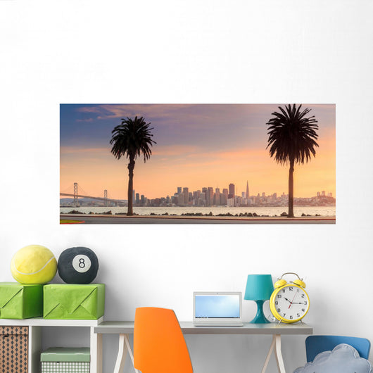 San Francisco and Bay Wall Mural