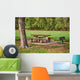Picnic Area with Table Wall Decal