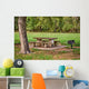 Picnic Area with Table Wall Decal