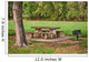 Picnic Area with Table Wall Decal
