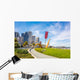 Cupid's Span Statue Wall Mural