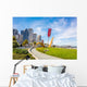 Cupid's Span Statue Wall Mural
