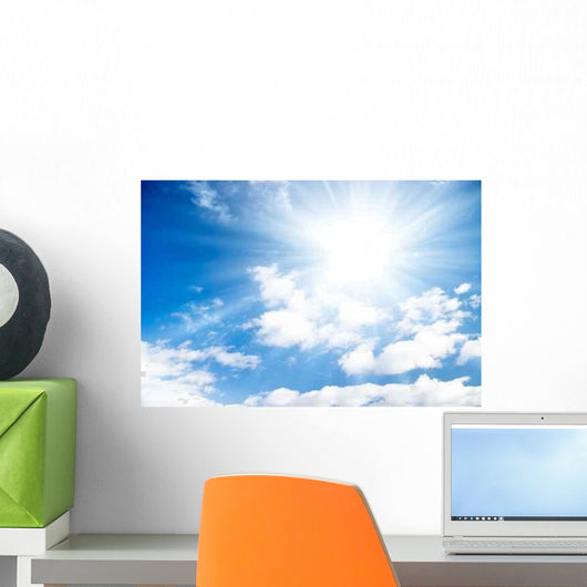 Blue Sky with Bright Wall Decal