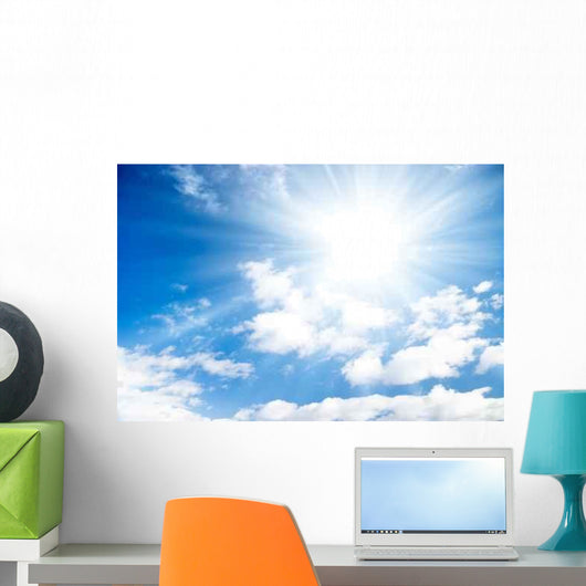 Blue Sky with Bright Wall Decal