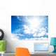 Blue Sky with Bright Wall Decal