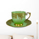 Antique Cup and Saucer Wall Decal