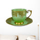 Antique Cup and Saucer Wall Decal
