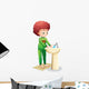 Young Boy Washing His