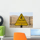 Rattlesnake Warning Sign Wall Decal