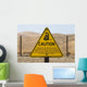 Rattlesnake Warning Sign Wall Decal