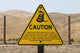 Rattlesnake Warning Sign Wall Decal