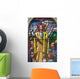 Jesus and the Disciples Stained Glass Wall Mural