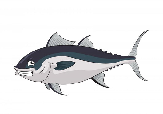 Cartoon Tunny Wall Decal