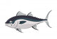 Cartoon Tunny Wall Decal