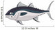 Cartoon Tunny Wall Decal