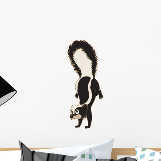Cartoon Skunk Wall Decal