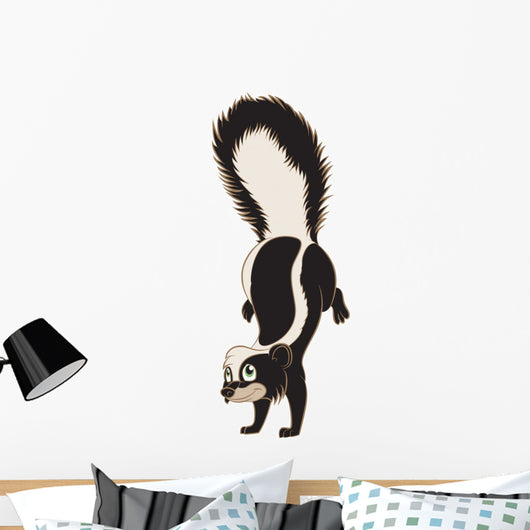 Cartoon Skunk Wall Decal