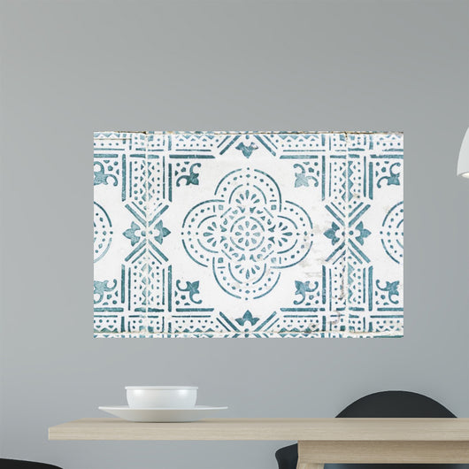 White Wall Tiles Wall Decal
