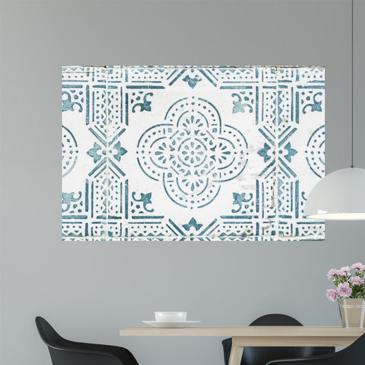 White Wall Tiles Wall Decal
