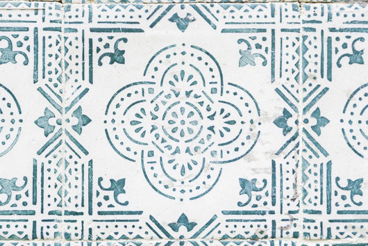 White Wall Tiles Wall Decal
