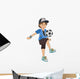 Soccer Boy Wall Decal