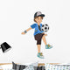 Soccer Boy Wall Decal