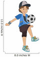 Soccer Boy Wall Decal