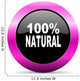 Natural Pink Glossy Icon Wall Decal