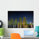 Night Landscape Building Hdr Wall Decal