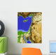 Shaded relief map of Palestine Wall Mural
