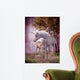 Unicorn Mare and Foal Wall Mural
