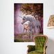 Unicorn Mare and Foal Wall Mural