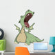 Little Green Dragon Cartoon Wall Decal