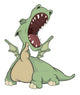 Little Green Dragon Cartoon Wall Decal