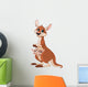 Kangaroo mom and babies Wall Decal