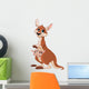 Kangaroo mom and babies Wall Decal