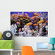 Aquarium With Bright Small Fishes and Corals Wall Mural
