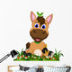 Cute Cartoon Horse Wall Decal