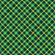 Seamless Green Plaid Pattern Wall Decal