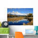 Grand Tetons National Park Low Clouds Wall Decal