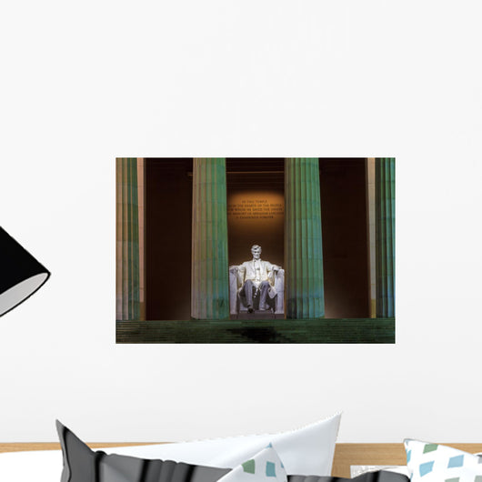 Lincoln Memorial Wall Decal