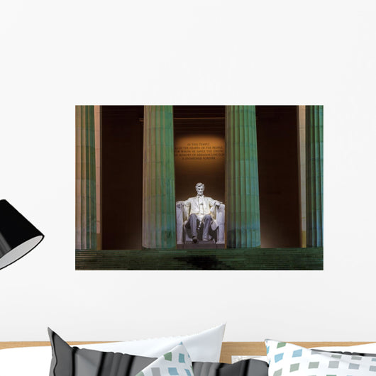 Lincoln Memorial Wall Decal