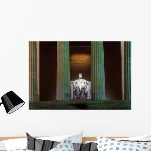 Lincoln Memorial Wall Decal